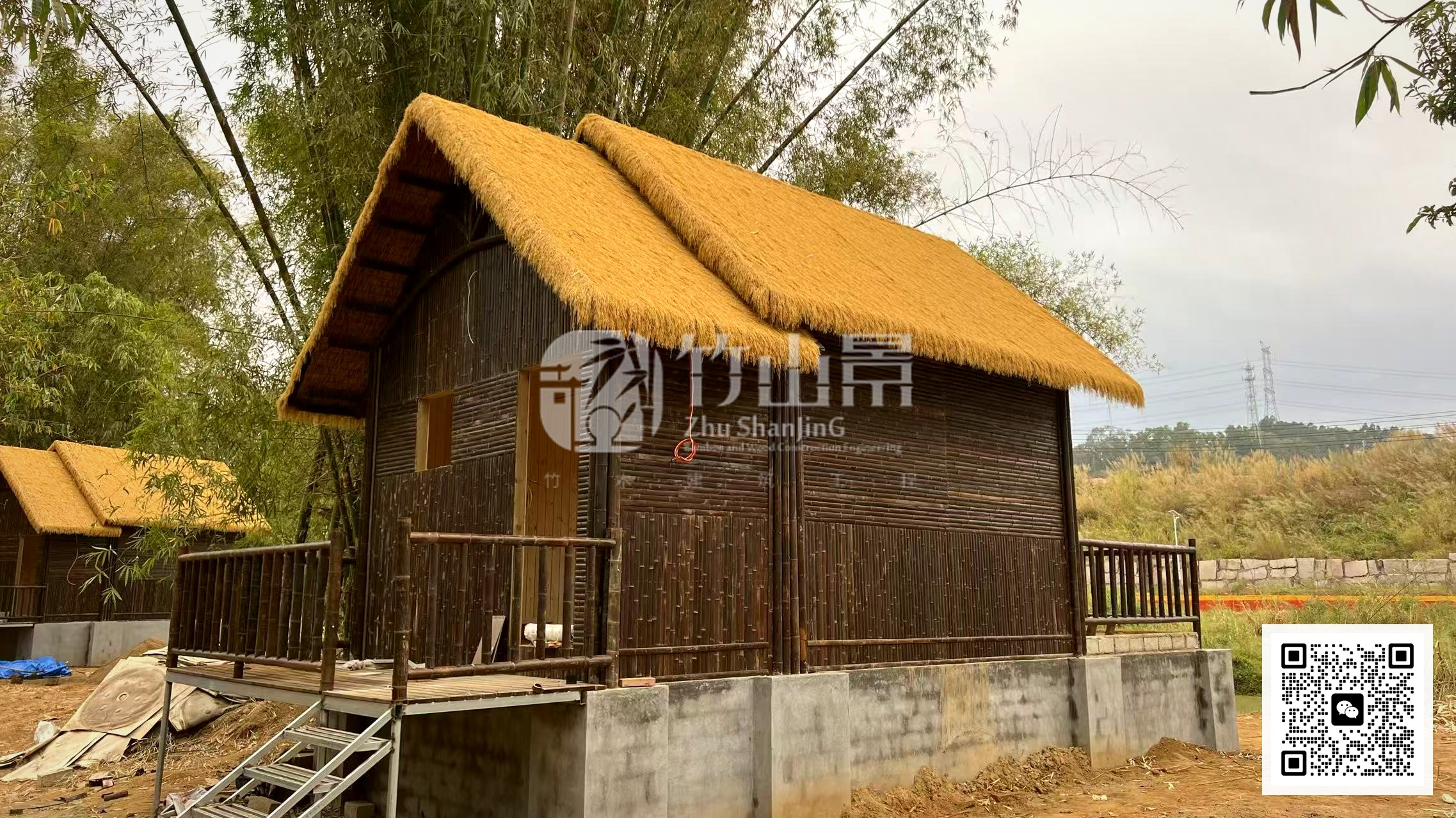 广东潮州竹屋外观