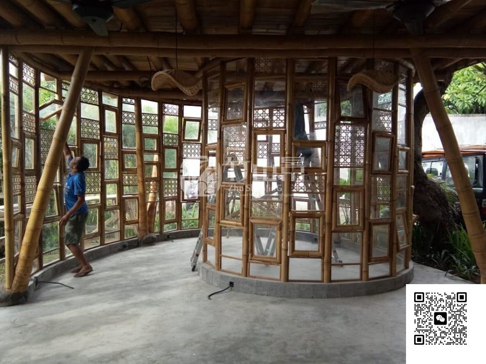 巴厘岛竹建筑整体环境效果